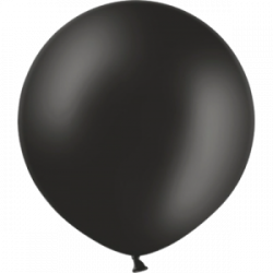 riesenballon 210cm schwarz